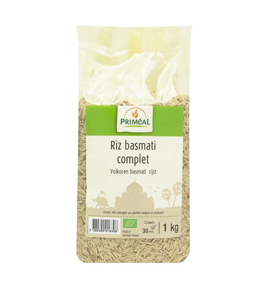 Primeal Volkoren basmati rijst 1 kg