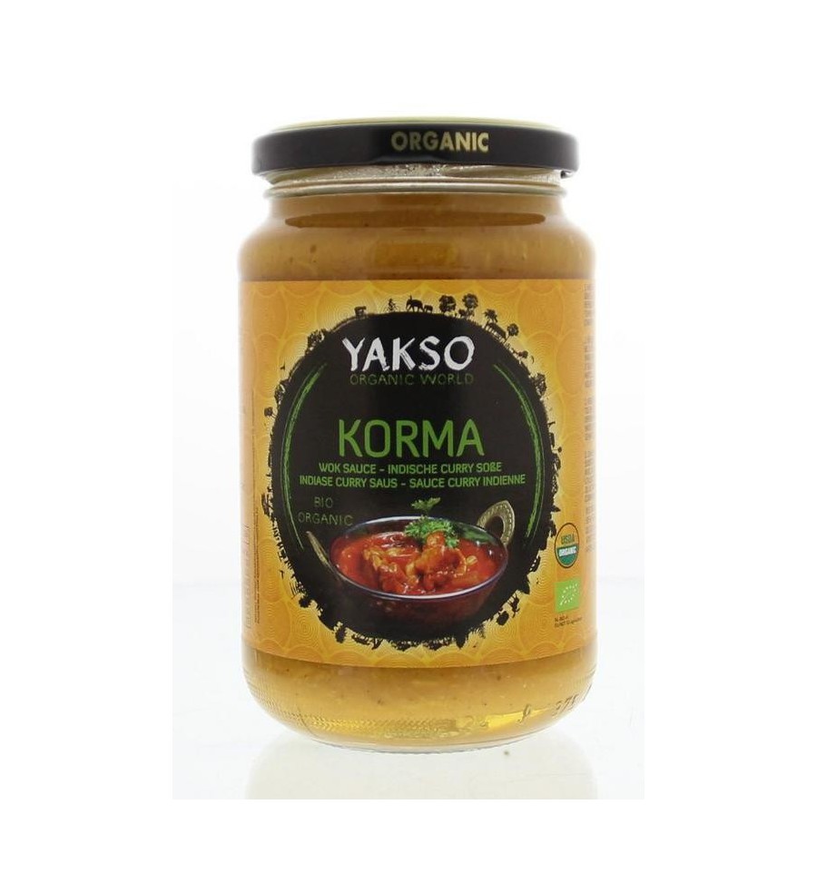 Yakso Roerbaksaus korma 350 gram