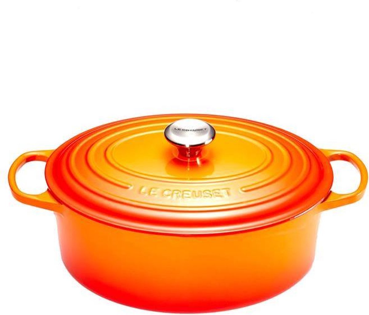 Le Creuset Ovale Braadpan 31 cmrood - Oranje