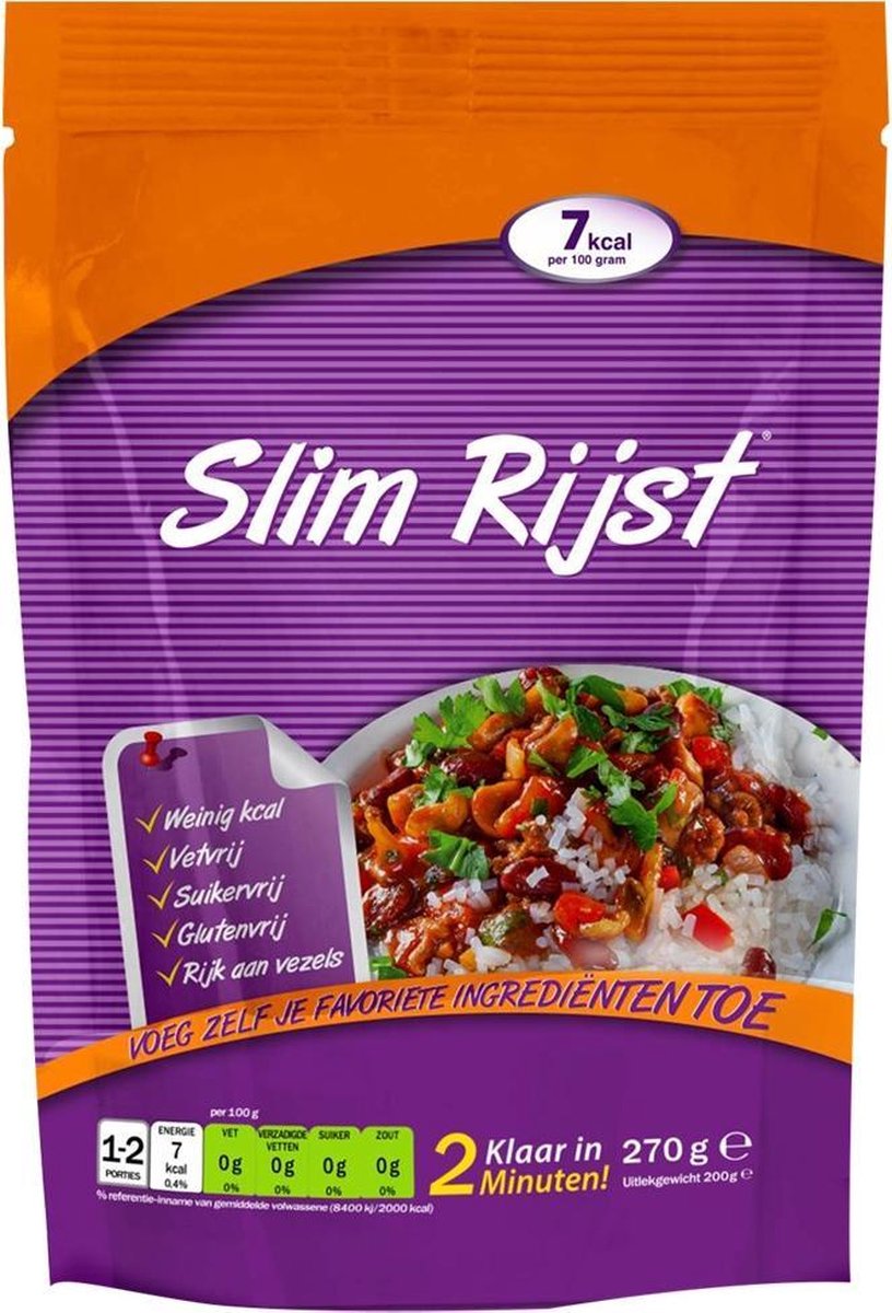 Eat Water Slim pasta rijst 270 gram