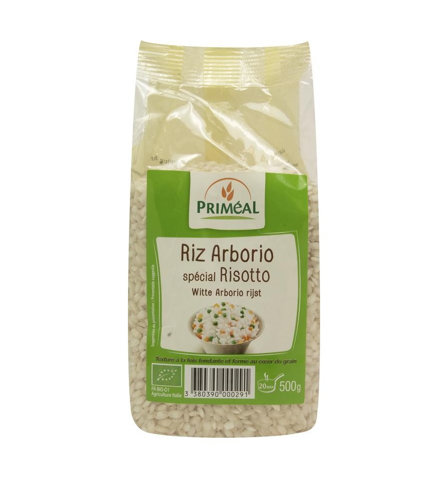 Primeal te arborio rijst 500 gram - Wit