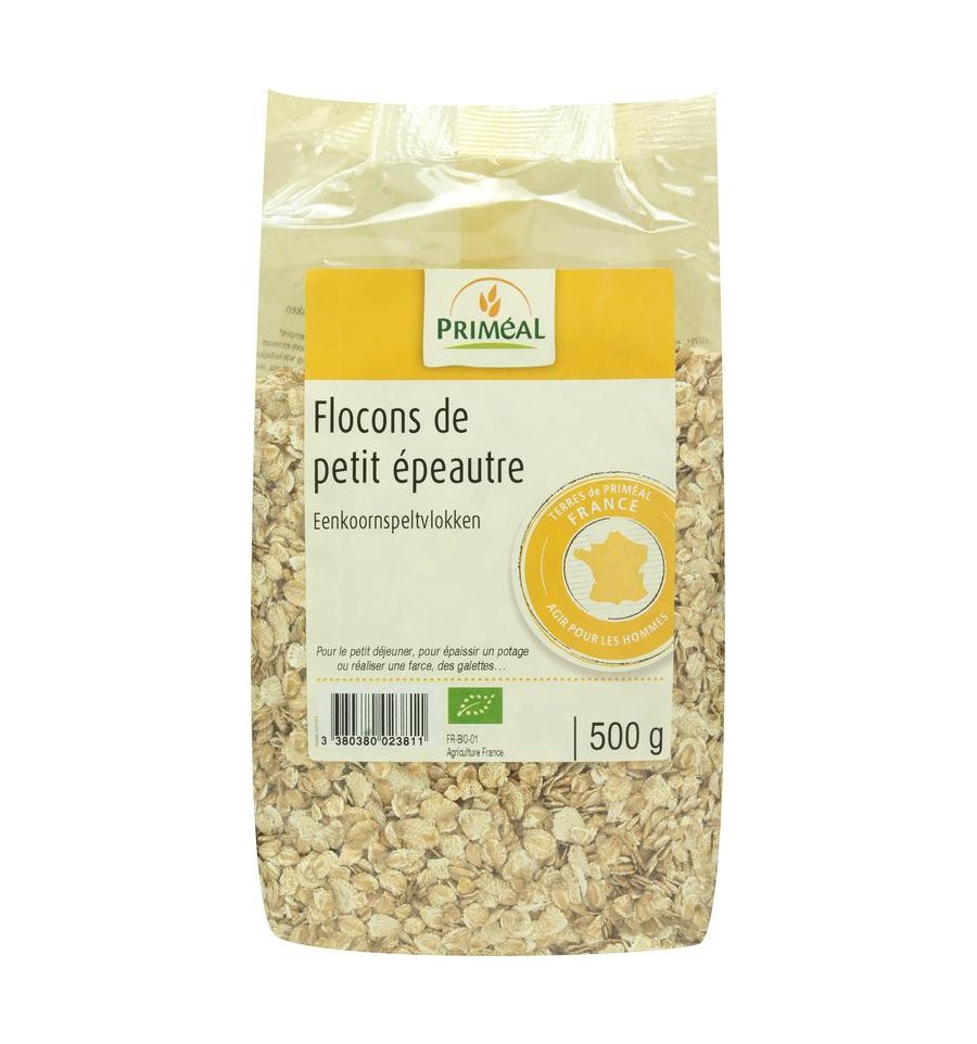 Primeal Eenkoornspeltvlokken 500 gram