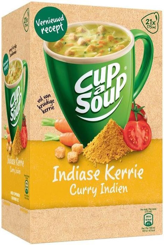 Cup A Soup Kerriesoep 21 zakjes