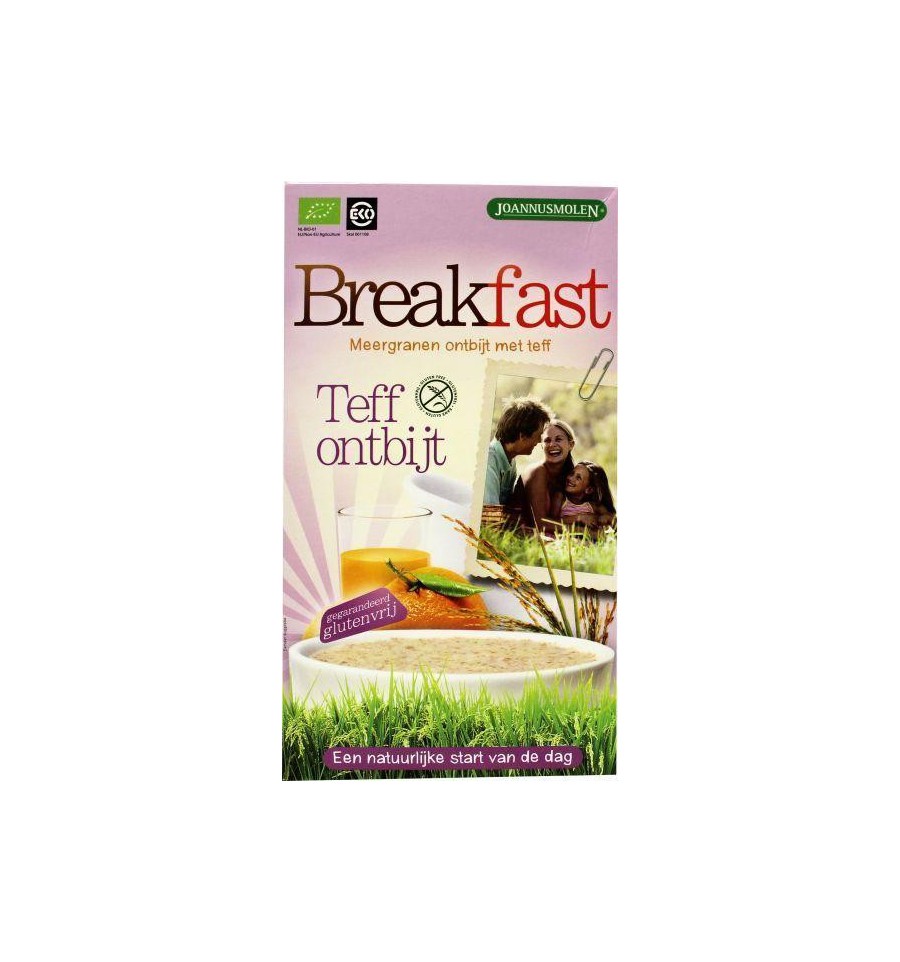 Joannusmolen Breakfast teff ontbijt 300 gram