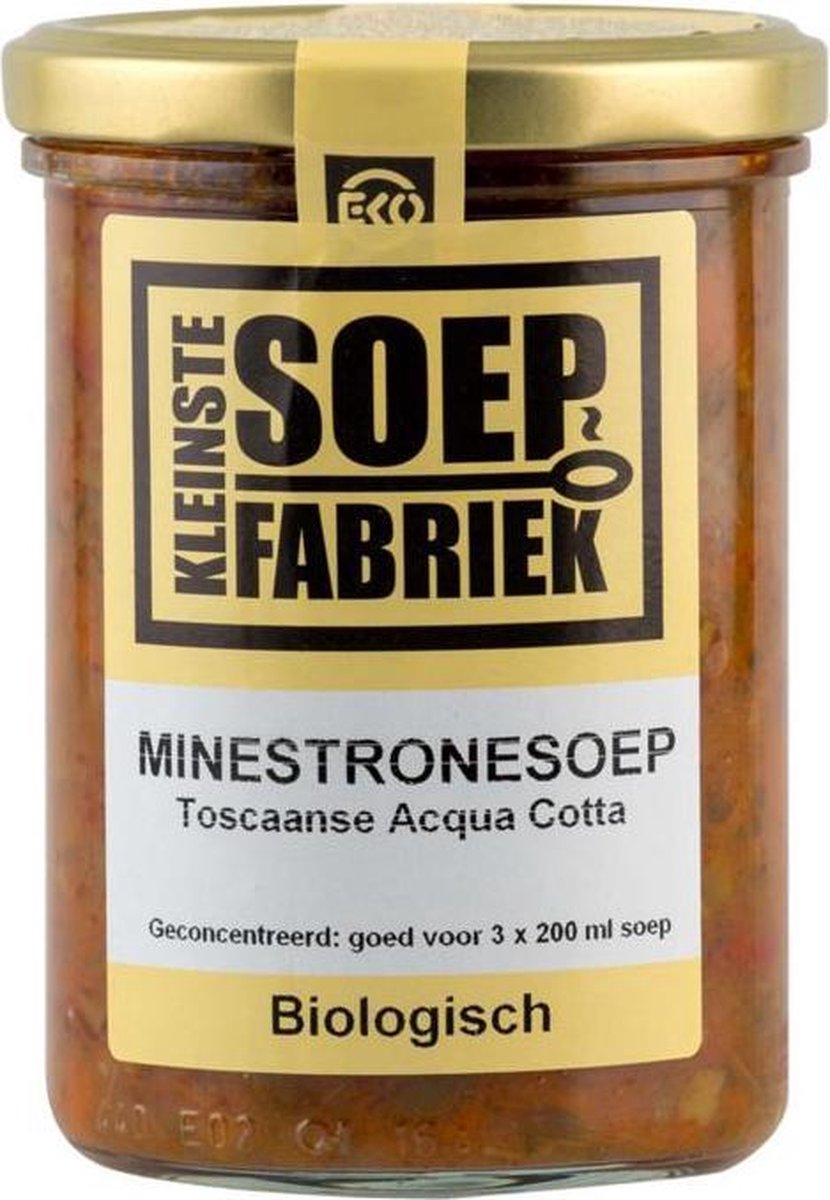 Kleinstesoepfabr iek Acqua cotta Toscaanse herdersoep 400 ml