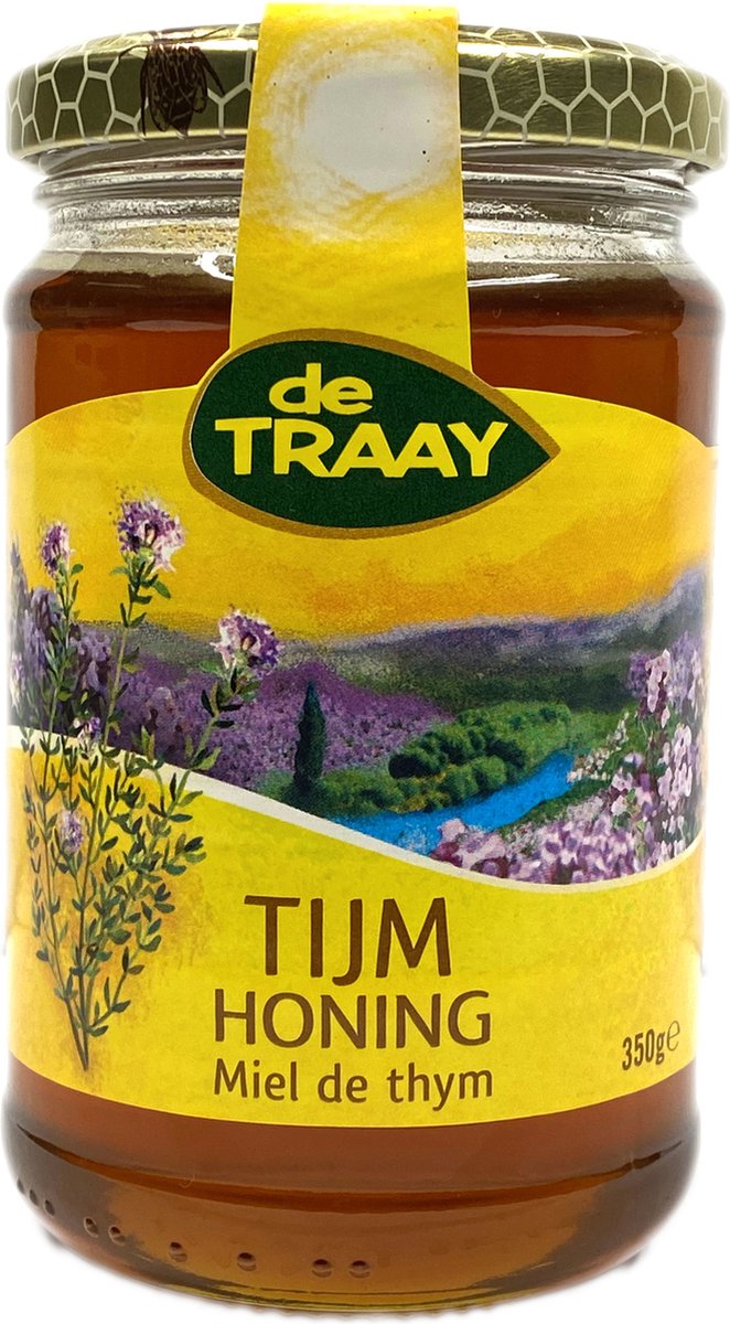 De Traay Tijm honing 350 gram