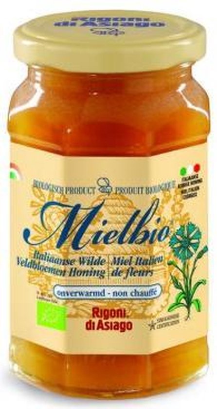 Mielbio Wilde veldbloemen creme honing 300 gram
