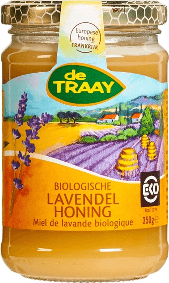 De Traay Lavendelhoning bio 350 gram