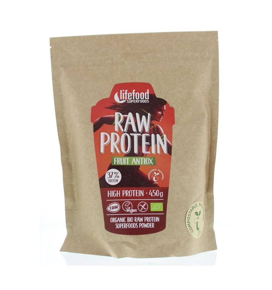 Lifefood Raw protein fruit antiox bio 450 gram