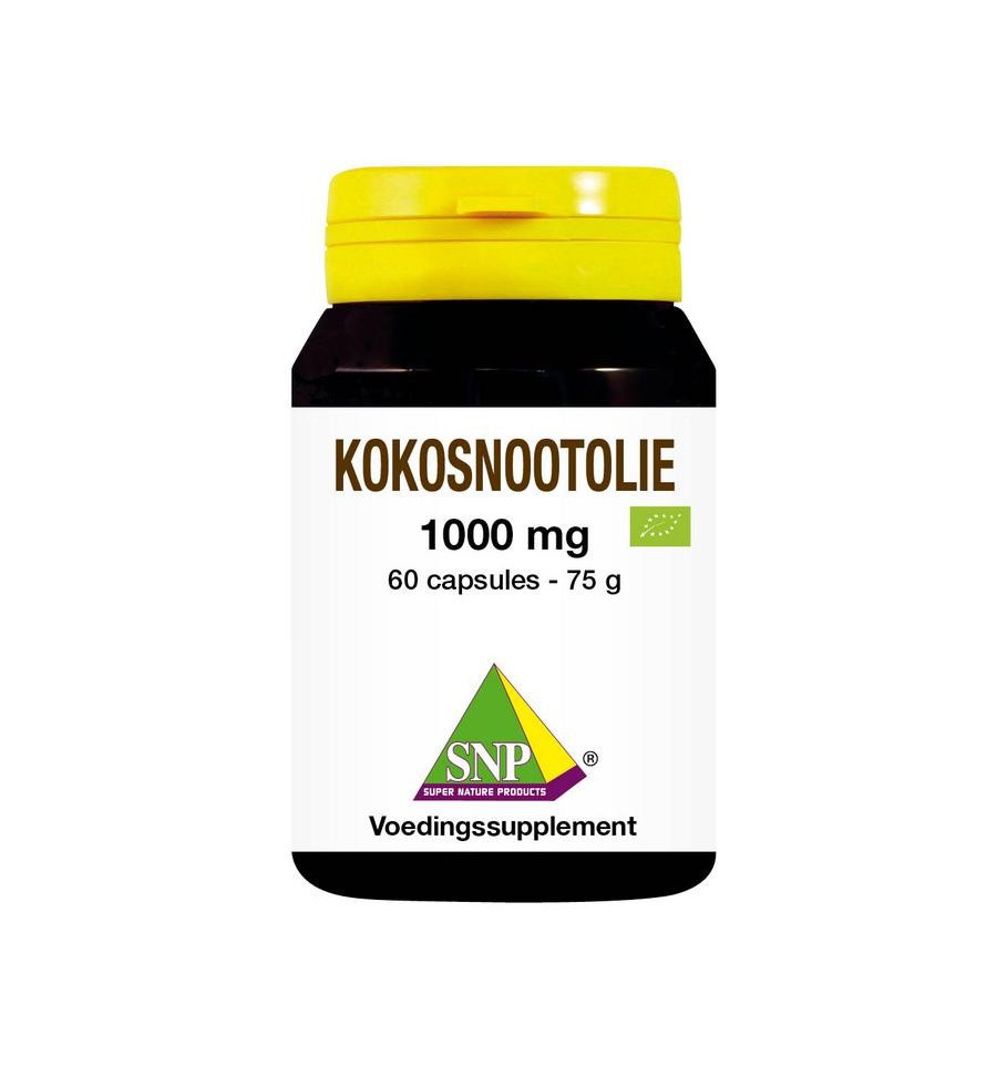 Snp Kokosnootolie 1000 mg 60 capsules