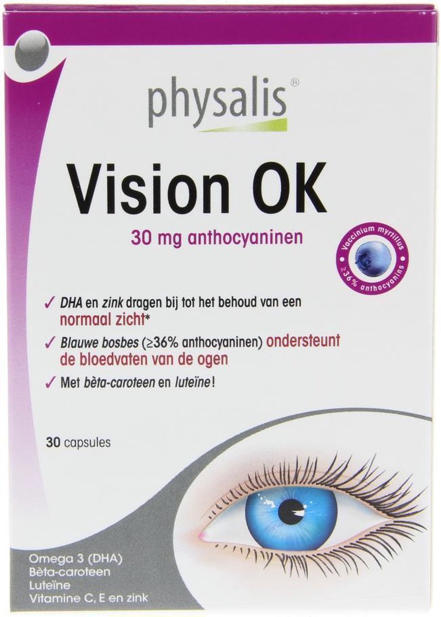 Physalis Vision OK 30 softgels