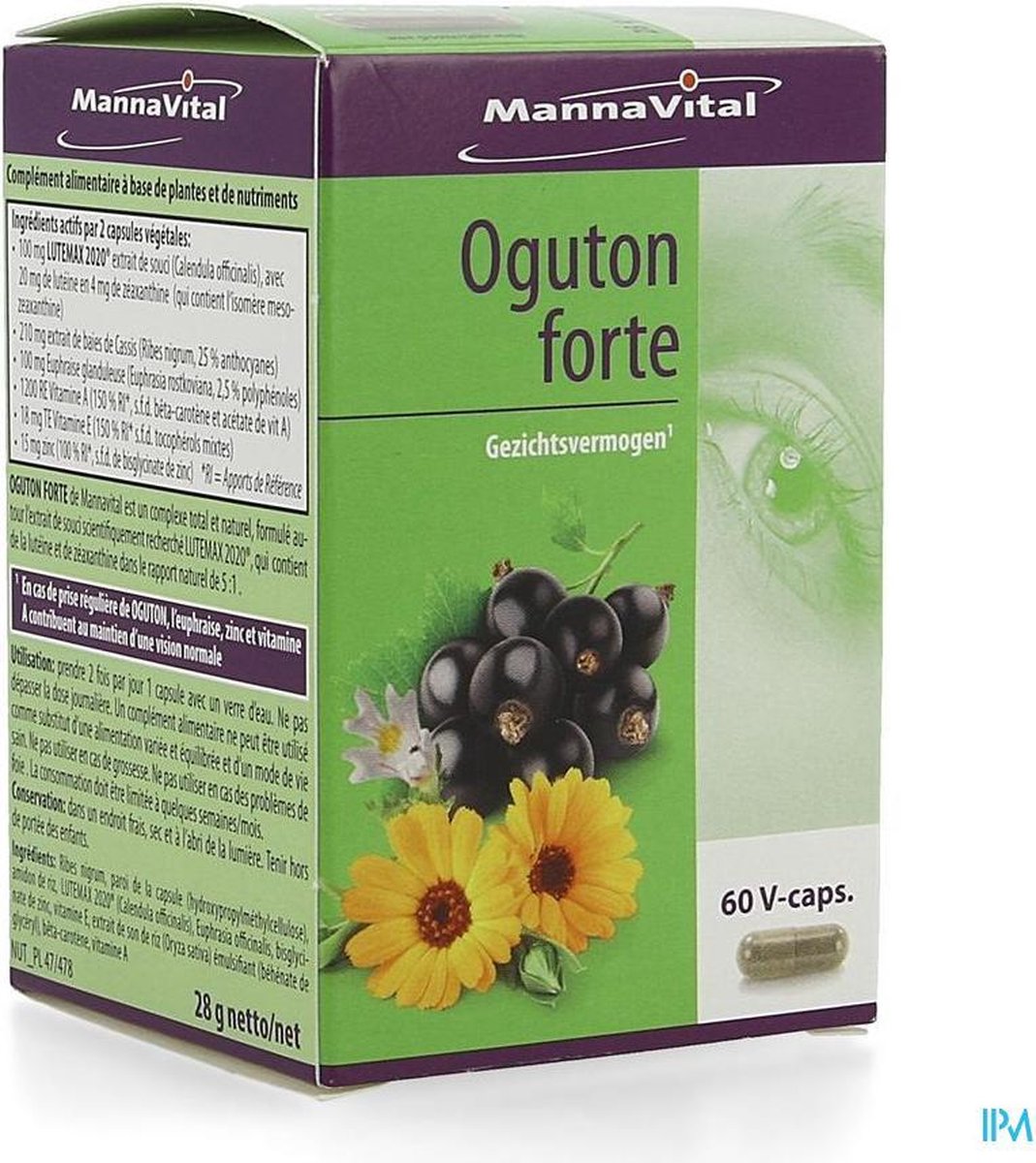 Mannavital Oguton forte 60 vcaps