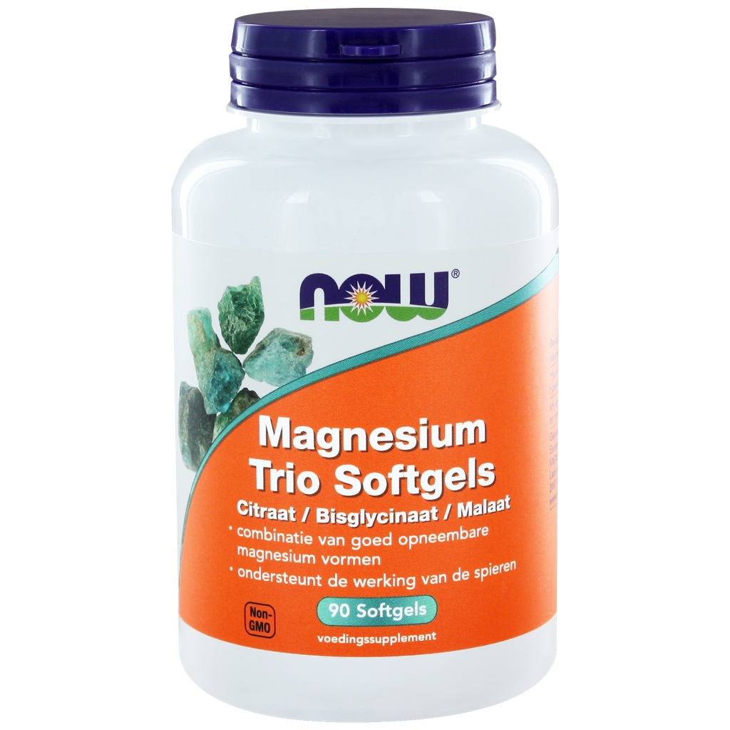 Now Magnesium trio softgels 90 softgels