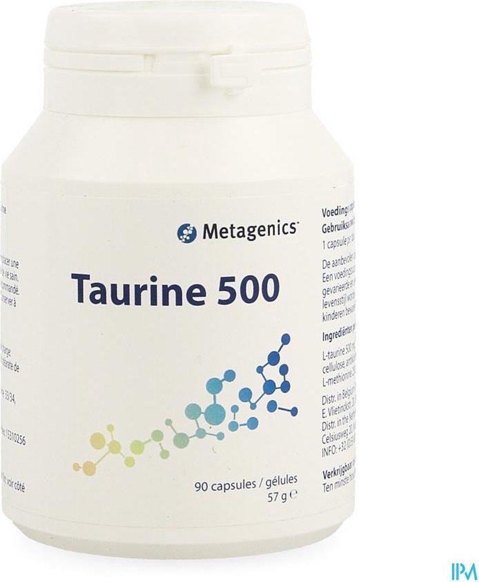 Metagenics Taurine 500 90 capsules
