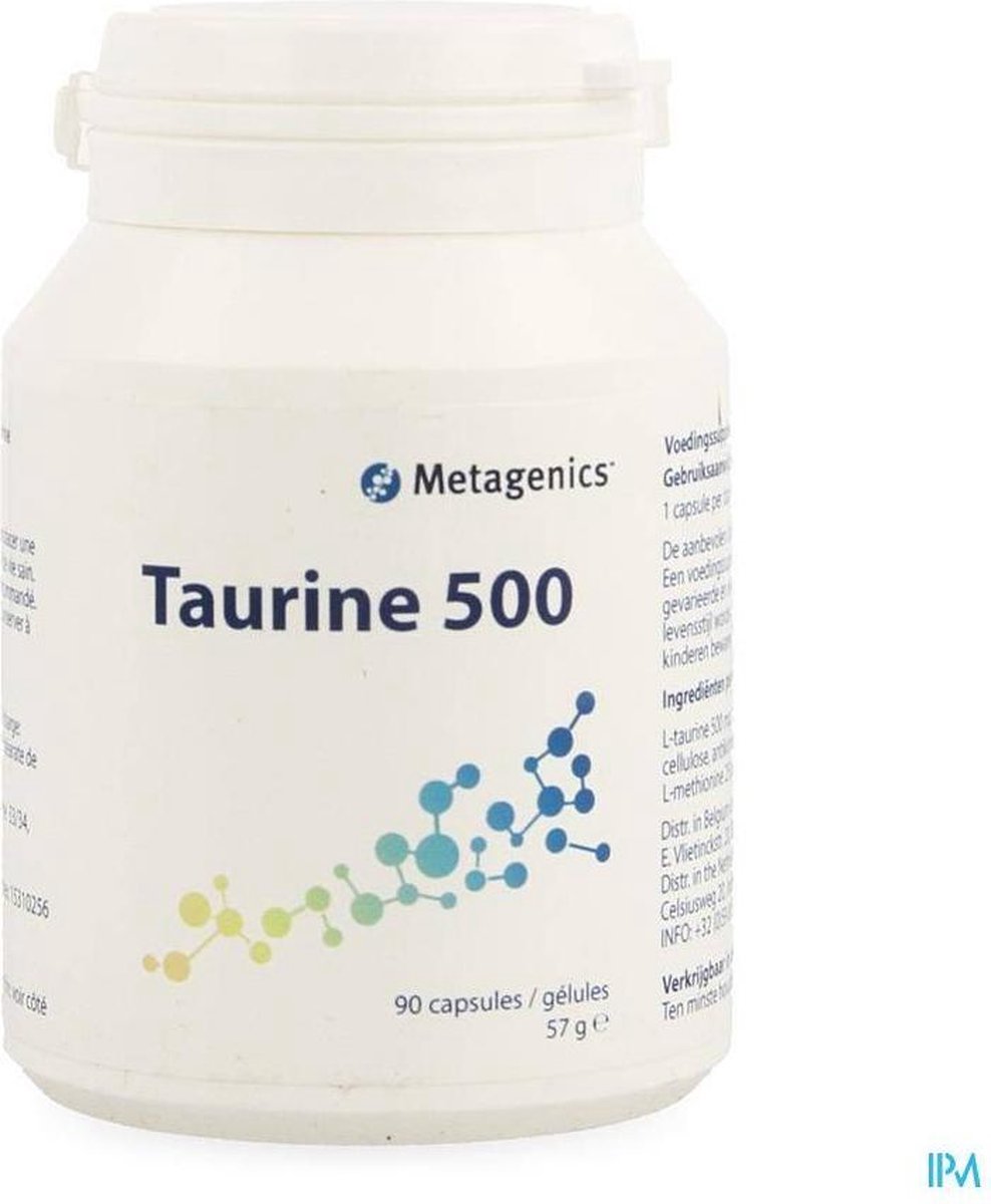 Metagenics Taurine 500 90 capsules