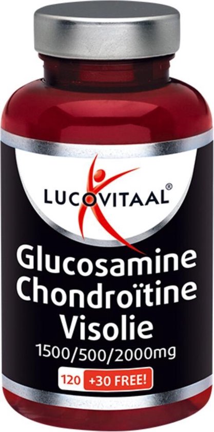 Lucovitaal Glucosamine/chondroitine/visolie 150 capsules