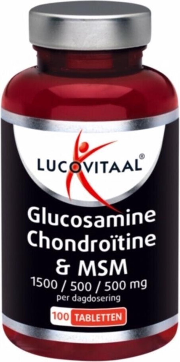 Lucovitaal Glucosamine/Chondroitine/MSM 100 tabletten
