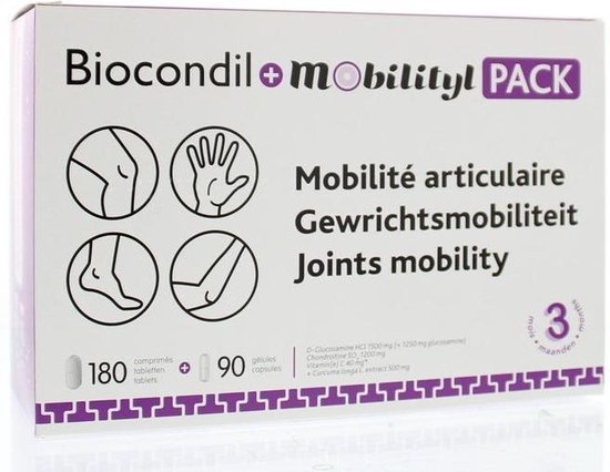 Trenker Biocondil duo 180 tabs + Mobilityl 90 caps 180+90 stuks