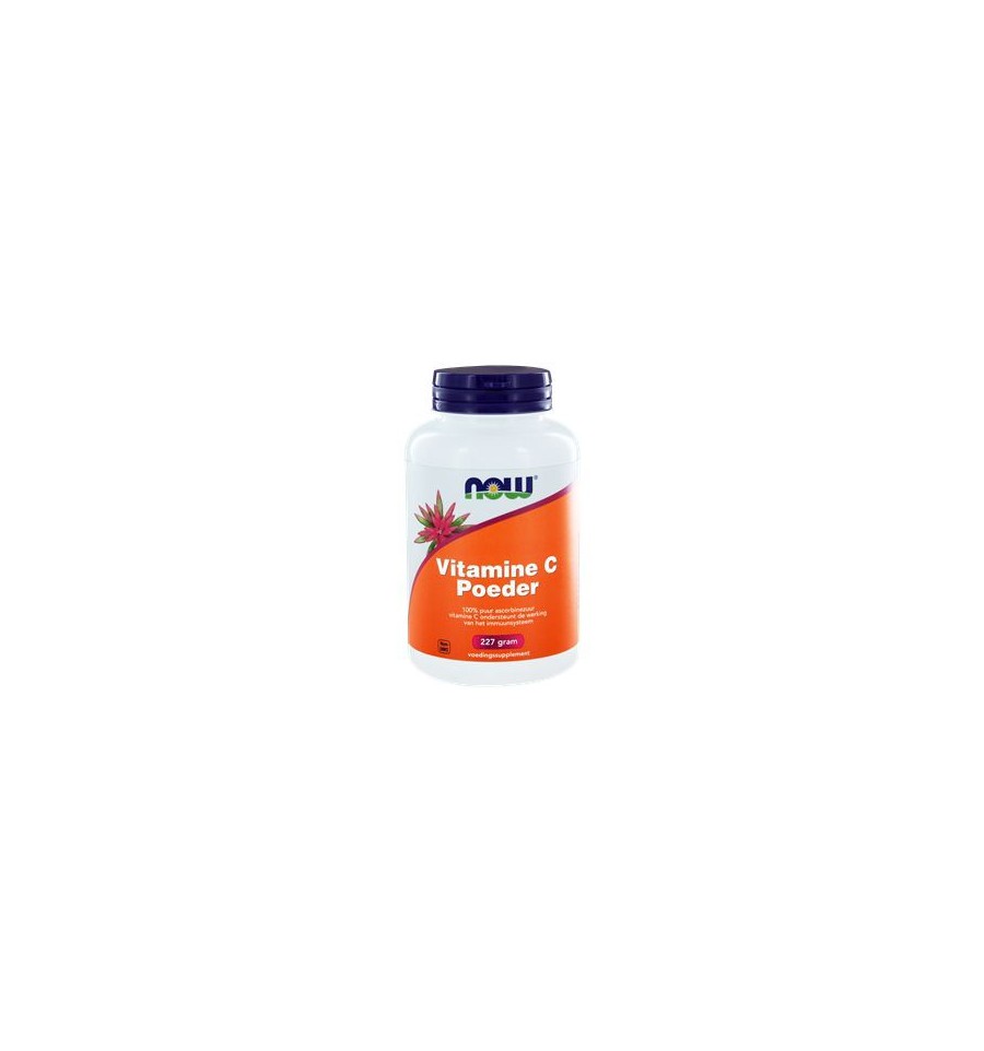 Now Vitamine C poeder ascorbinezuur 227 gram