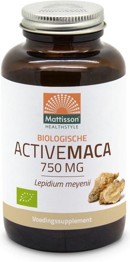 Mattisson Active maca 750 mg 90 vcaps