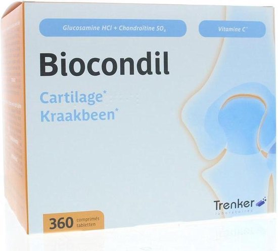 Trenker Biocondil chondroitine/glucosamine vitamine C 360 tabletten