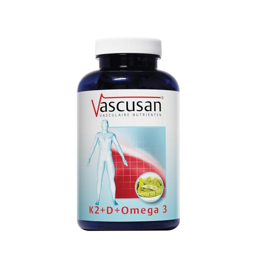 Vascusan K2 vitamine D omega 3 60 capsules