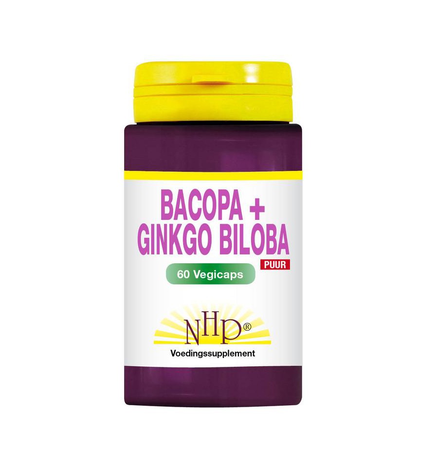 Nhp Bacopa met ginkgo biloba puur 60 vcaps