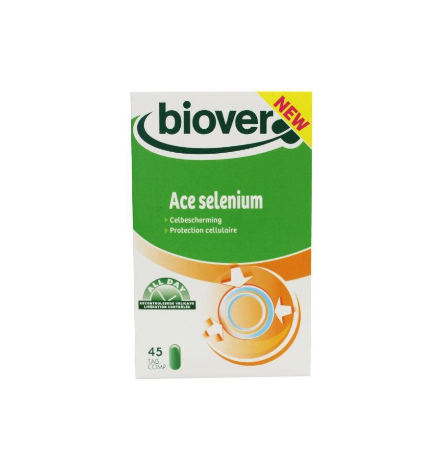 Biover Ace selenium celbescherming 45 tabletten