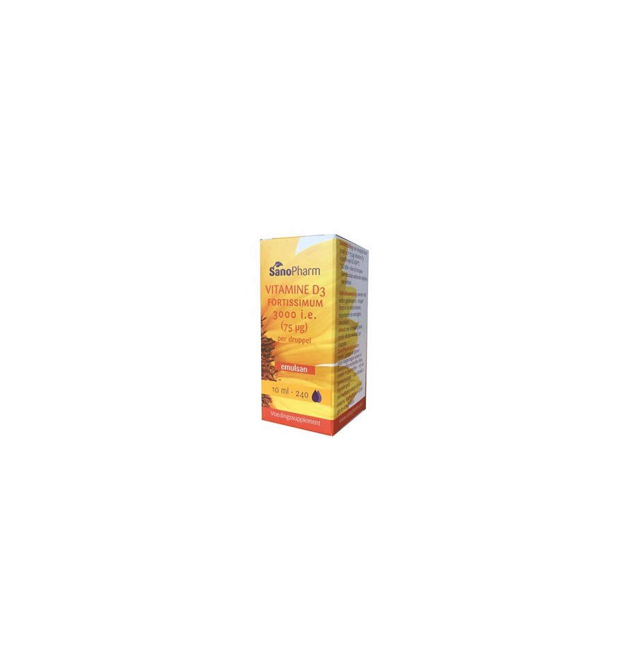 Sanopharm Vitamine D3 fortissimum Emulsan 10 ml