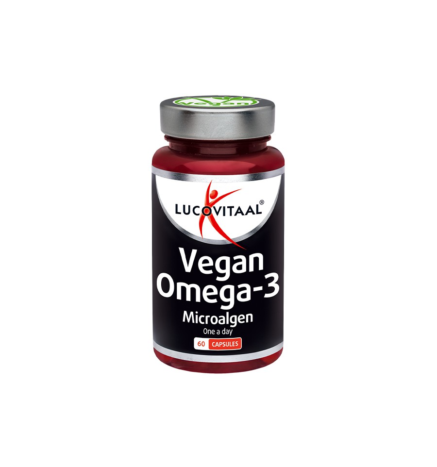 Lucovitaal Vegan omega-3 met alg 60 capsules