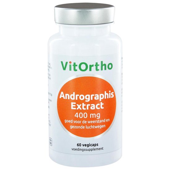 Vitortho Andrographis extract 400 mg 60 vcaps