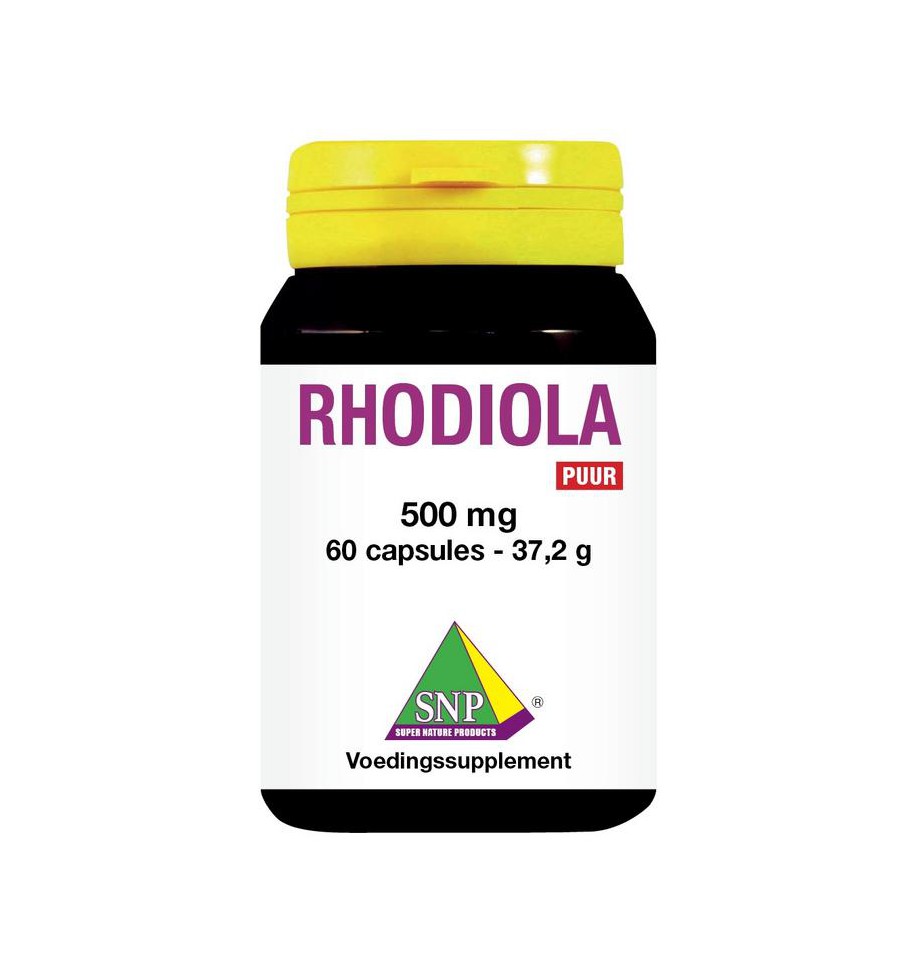 Snp Rhodiola 500 mg puur 60 capsules