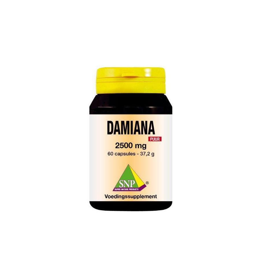 Snp Damiana extract 2500 mg puur 60 capsules