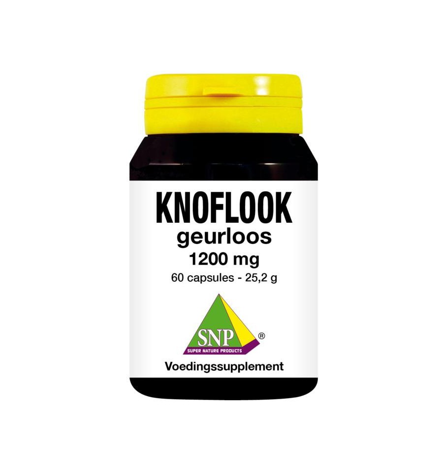 Snp Knoflook geurloos 1200 mg 60 capsules