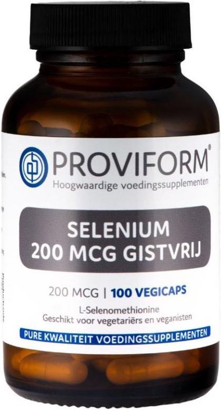 Proviform Selenium 200 mcg gistvrij 100 vcaps