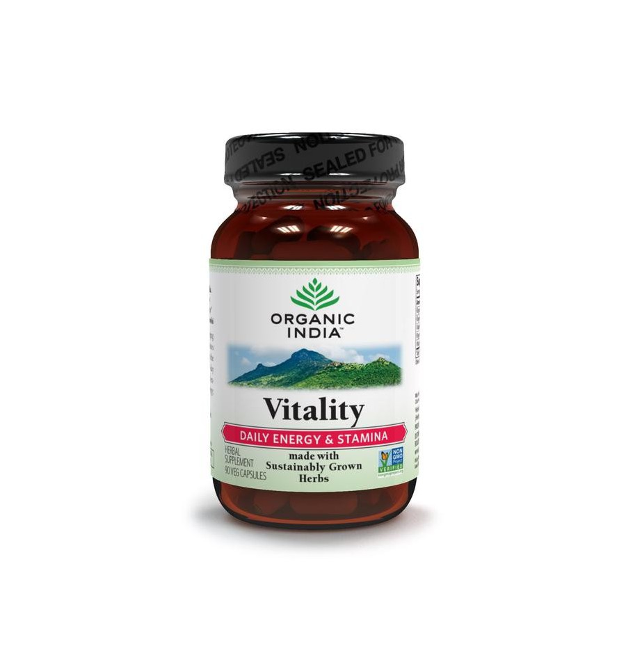 Organic India Vitality 90 capsules