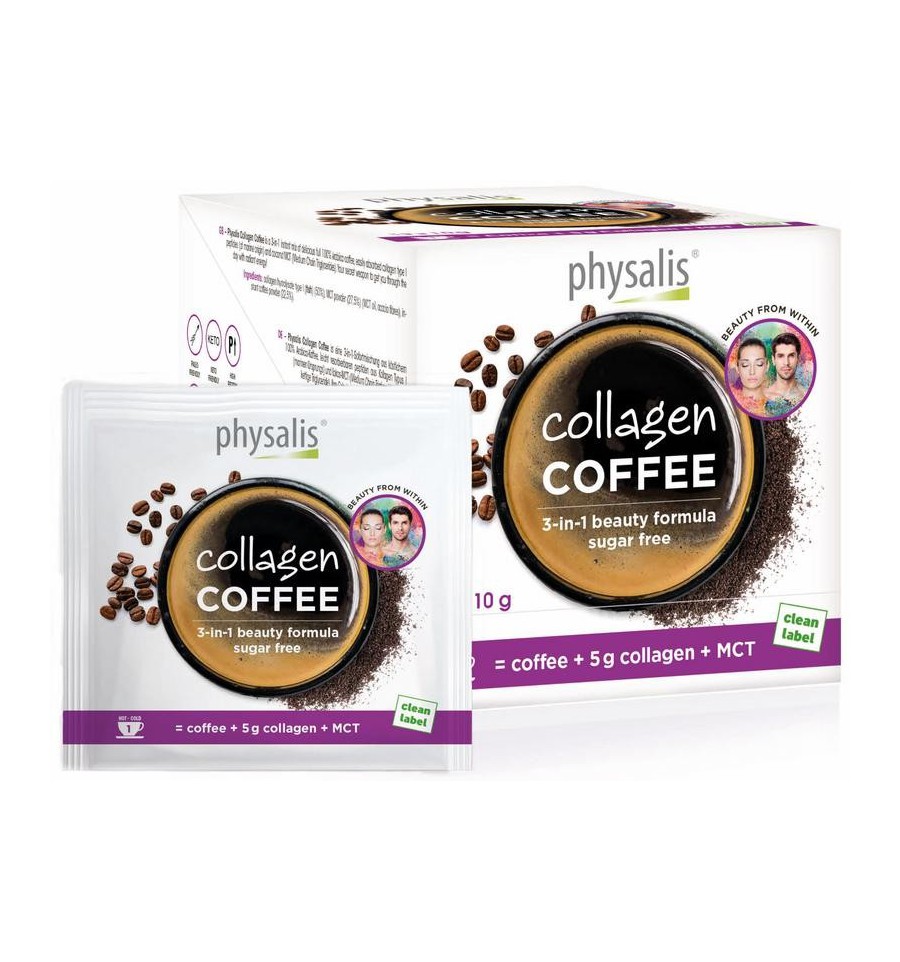 Physalis Collagen coffee 10 gram 12 stuks