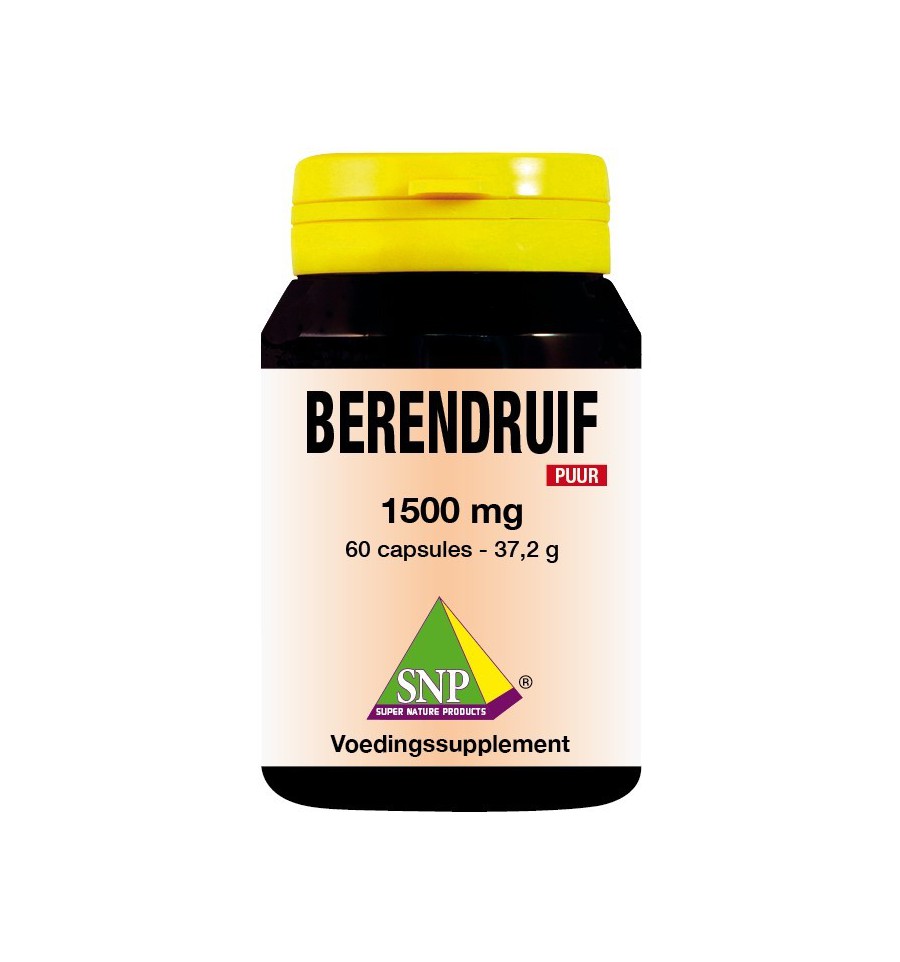 Snp Berendruif 1500 mg puur 60 capsules