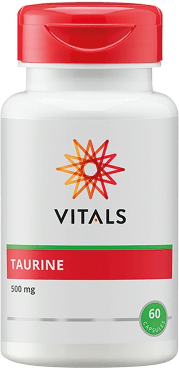 Vitals Taurine 500 mg 60 vcaps