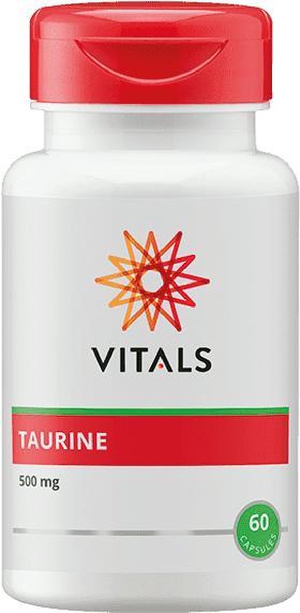 Vitals Taurine 500 mg 60 vcaps