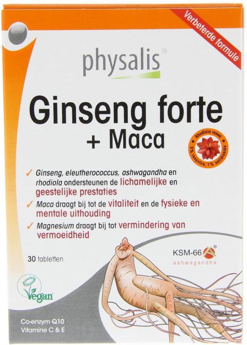 Physalis Ginseng forte 30 tabletten