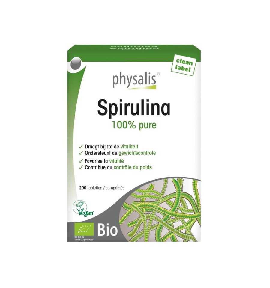 Physalis Spirulina 200 tabletten