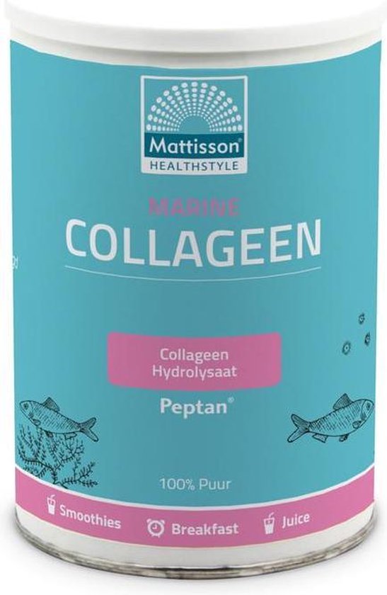 Mattisson Marine collageen poeder Peptan 300 gram
