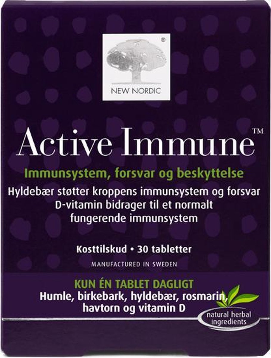 New Nordic Active immune 30 tabletten