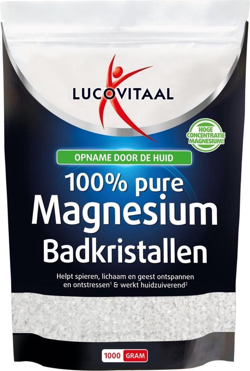 Lucovitaal Magnesium badkristallen 1 kg