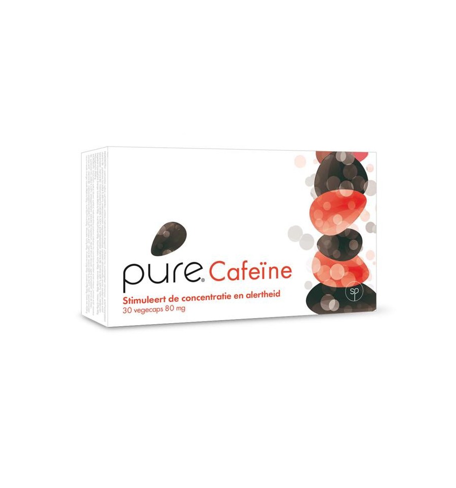 Pure cafeine 80 mg 30 vcaps