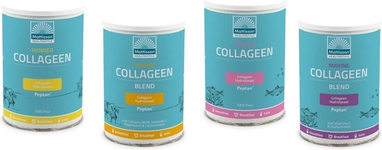 Mattisson Runder collageen poeder Peptan 300 gram