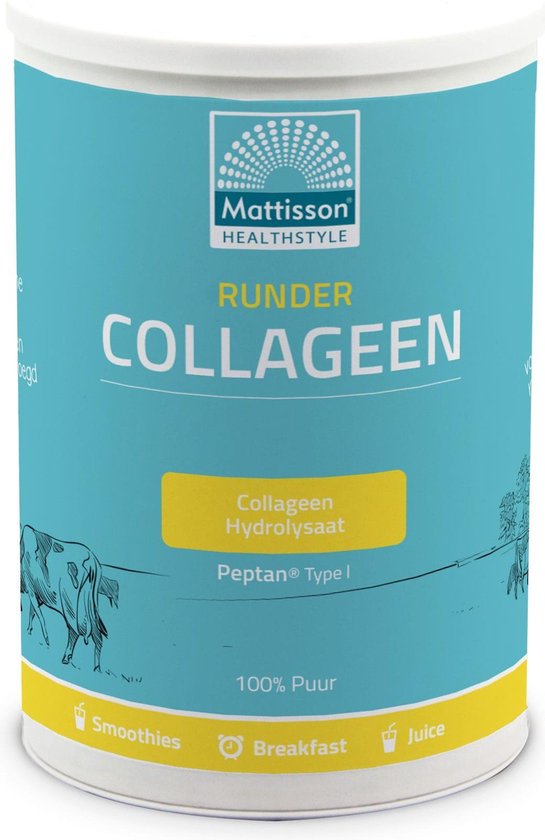 Mattisson Runder collageen poeder Peptan 300 gram