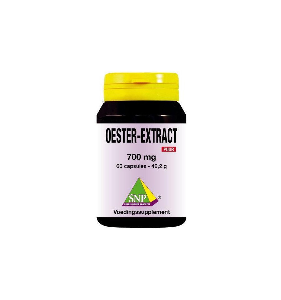 Snp Oester extract 700 mg puur 60 capsules