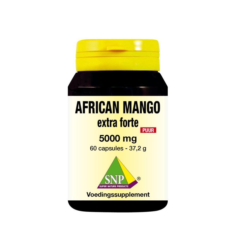 Snp African mango extract 5000 mg puur 60 capsules